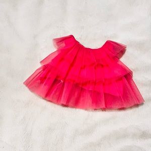 BRAND NEW Janie & Jack baby girl tutu shirt